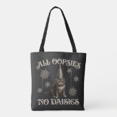 All Oopsies No Daisies Lustig Tasche (Rückseite)