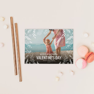 All Our Liebe Botanic Overlay Foto Valentine Feiertagskarte