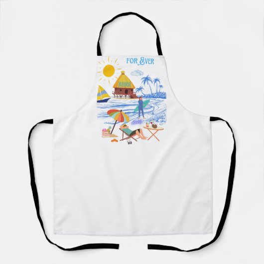 All-Over-Druck Schürze (Vorderseite)