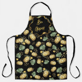 All-Over Print Apron Bon appétit con Calabaza Schürze (Vorderseite)