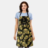 All-Over Print Apron Bon Appétit con Limon Schürze (Getragen)