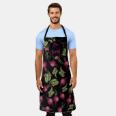 All-Over Print Apron Bon Appétit con rábano Schürze (Getragen)