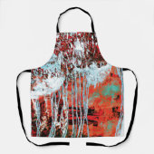 All‑Over Print Apron – Corrosion Pulse Schürze (Vorderseite)