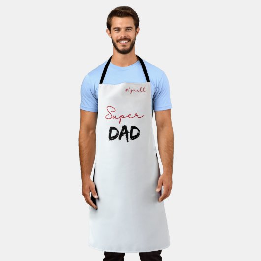 All-Over Print Apron for Dad Schürze (Getragen)