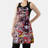 All‑Over Print Apron – Fragmented Pulse Schürze (InSitu)