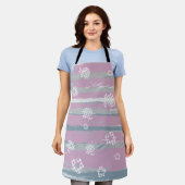 All‑Over Print Apron – Gingham Orchard Schürze (Getragen)