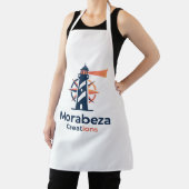 All-Over Print Apron Island Light: Morabeza Compas Schürze (InSitu)