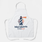 All-Over Print Apron Island Light: Morabeza Compas Schürze (Vorderseite)