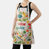 All-Over Print Apron, Medium Schürze (InSitu)