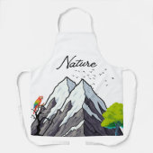 All-Over Print Apron, Medium Schürze (Vorderseite)