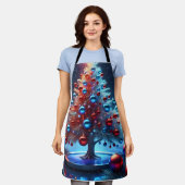 All-Over Print Apron navidad 1 - 002 Schürze (Getragen)