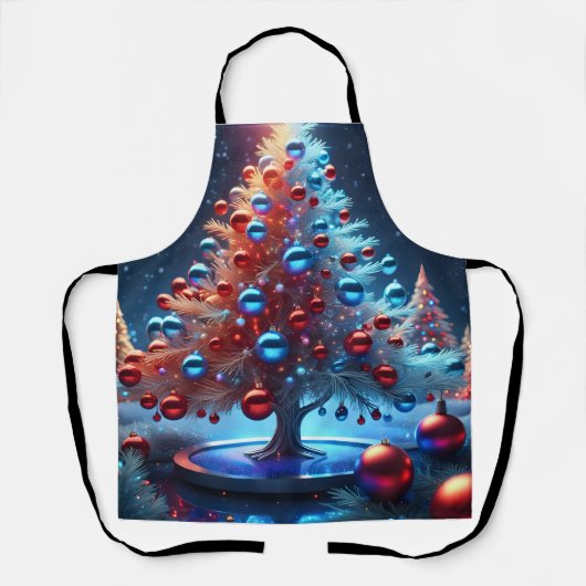 All-Over Print Apron navidad 1 - 002 Schürze (Vorderseite)