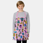 All-Over Print Apron - Pink Schürze (Getragen)