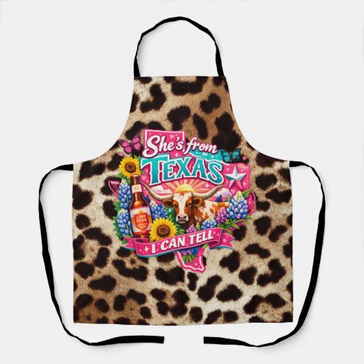 All-Over Print Apron Schürze (Vorderseite)