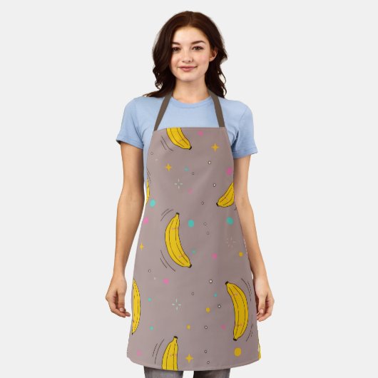 All-Over Print Apron Schürze (Getragen)