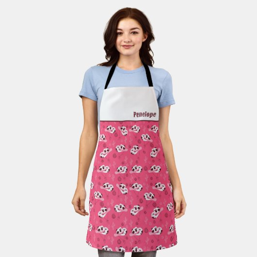 All-Over Print Apron Schürze (Getragen)
