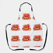 All-Over Print Apron Schürze (Vorderseite)