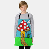 All-Over Print Apron Schürze (Getragen)