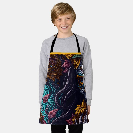 All-Over Print Apron Schürze (Getragen)