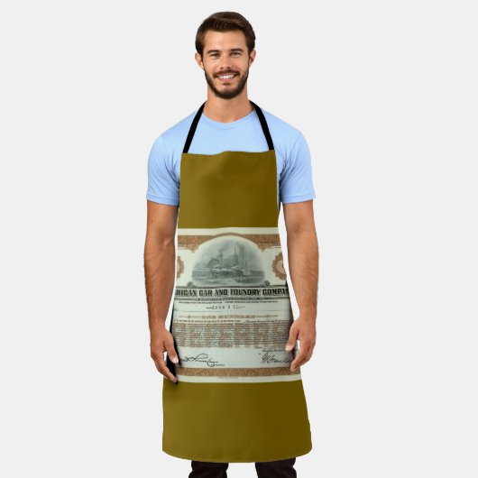 All-Over Print Apron Schürze (Getragen)