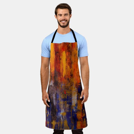 All-Over Print Apron Schürze (Getragen)