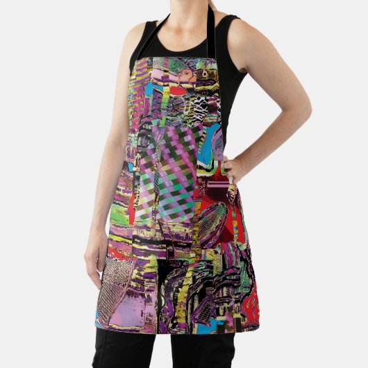 All‑Over Print Apron – Urban Fractals Schürze (InSitu)