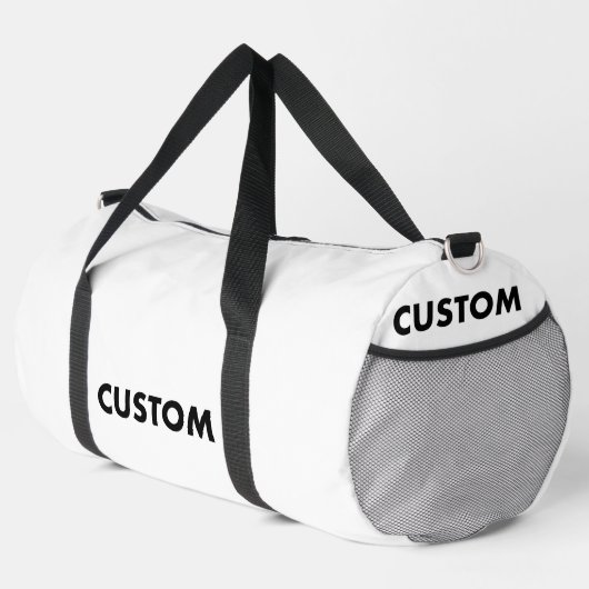 All Over Print Custom Duffel Bag Gym Bag 55L Large Duffle Bag (Rechte Ecke)