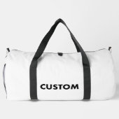 All Over Print Custom Duffel Bag Gym Bag 55L Large Duffle Bag (Rückseite)