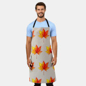 All-Over-Print-Fall-Schürze Schürze (Getragen)