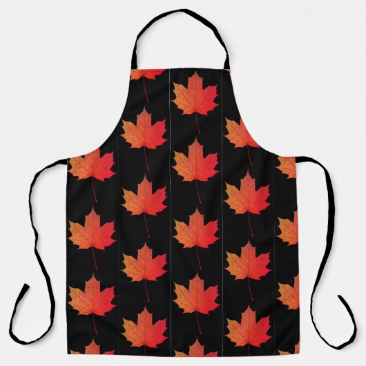 All-Over-Print-Fall-Schürze Schürze (Vorderseite)