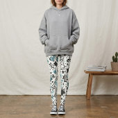 All-Over-Print-Leggings mit Sternenhimmel Leggings