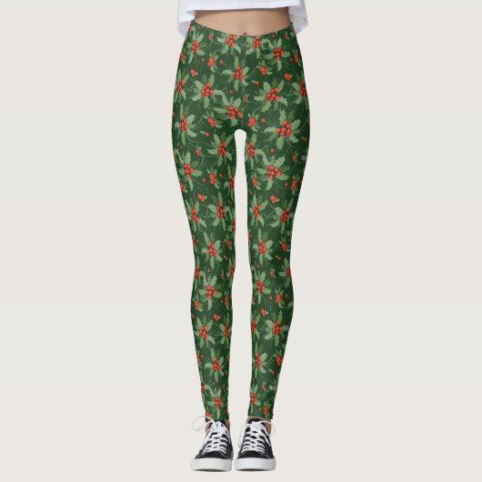 All-over-Print-Leggings von Holly und Berries Leggings (Vorderseite)