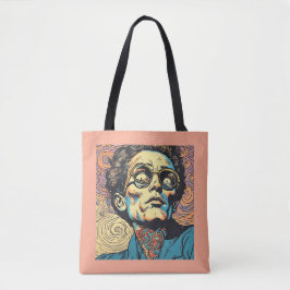 All-Over-Print Medium Tote Bag, 16x16 Seamless Tasche