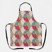 All-Over Print Schürze Abstract patchwork quilting (Vorderseite)