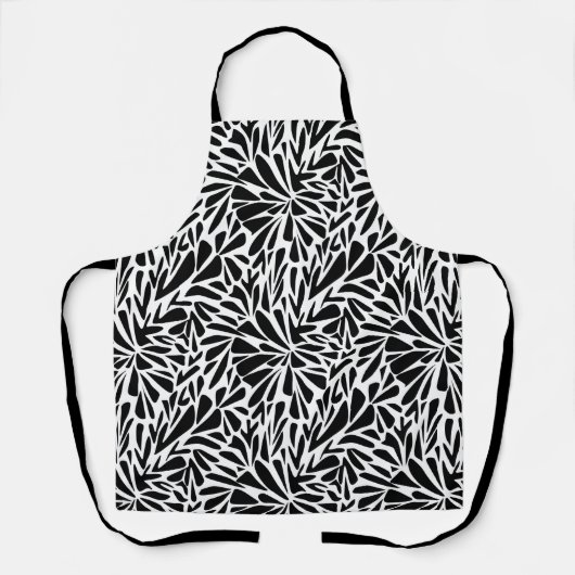 All-over-Print-Schürze Abstrakt moderne, nahtlose Schürze (Vorderseite)