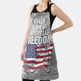 All-Over Print Schürze – Freedom Job