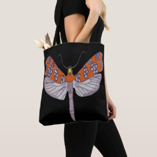 All-Over-Tasche - Ailanthus Moth (schwarz) Tasche