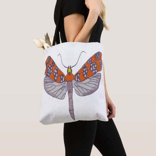 All-Over-Tasche - Ailanthus Moth (weiß) Tasche (Von Nahem)