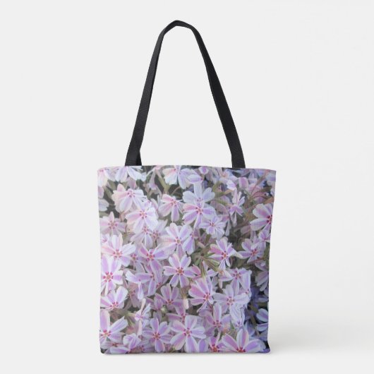 All-over-Tasche - Candy-Striped Phlox Tasche (Rückseite)