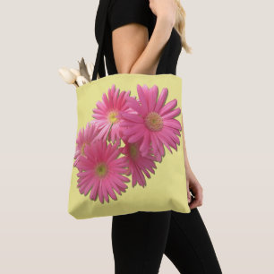All-over-Tasche - Dunkelrosa Gerbera Daisies Tasche