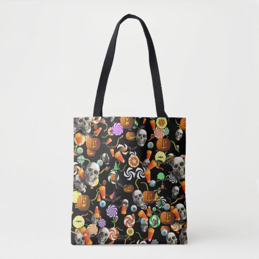 All-over-Tasche - grauenhaftes Halloween-Confetti Tasche (Vorderseite)