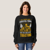 All Papas Are Created Equal Only The Coolest Drive Sweatshirt (Vorne ganz)