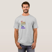 All Places Should Be Safe Spaces T-Shirt (Vorne ganz)