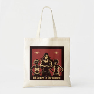 All Power To The Women Empowerment Tote Tragetasche