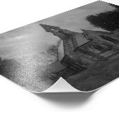 All Saints Church, Whitley Fotodruck (Ecke)