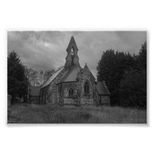 All Saints Kirche, Whitley Fotodruck