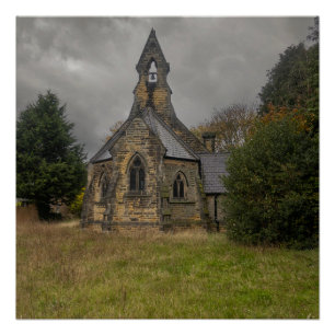 All Saints Kirche, Whitley Poster