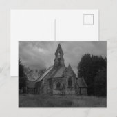 All Saints-Kirche, Whitley Postkarte (Vorne/Hinten)