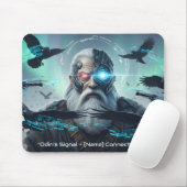 All-Seeing in the Cyber Desert Mousepad (Mit Mouse)