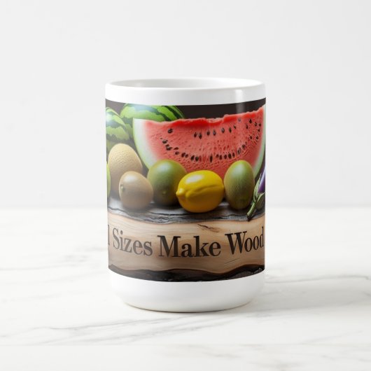 All size make wood rise kaffeetasse (Mittel)